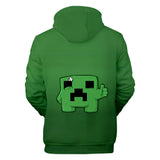 Hot Game Roblox Green Jumper Casual Sports Hoodie Long Sleeve for Kids Youth Adult