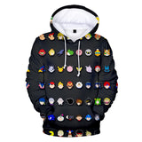 Super Mario Bros 3D Graphic Print Casual Hoodie Jumper - Unisex for Kids and Adults