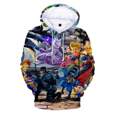 Super Mario Bros 3D Graphic Print Casual Hoodie Jumper - Unisex for Kids and Adults