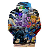 Super Mario Bros 3D Graphic Print Casual Hoodie Jumper - Unisex for Kids and Adults