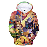 Super Mario Bros 3D Graphic Print Casual Hoodie Jumper - Unisex for Kids and Adults
