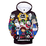 Hot Game Undertale 3D Print Cosplay Hoodie Pullover Sweatshirts Unisex Tracksuit Jumper