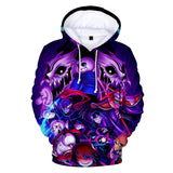 Hot Game Undertale 3D Print Cosplay Hoodie Pullover Sweatshirts Unisex Tracksuit Jumper