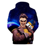Hot Shooter Game Borderlands Cosplay Hoodie Pullover Sweatshirts Unisex Tracksuit Jumper