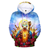 Hot Shooter Game Borderlands Cosplay Hoodie Pullover Sweatshirts Unisex Tracksuit Jumper