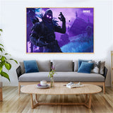 Hot Game Fortnite Battle Royale Poster Canvas Print Wall Decor
