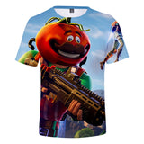 Hot Game Fortnite Casual Sports T-Shirts Top for Adult Kids