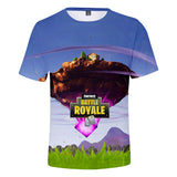 Hot Game Fortnite Casual Sports T-Shirts Top for Adult Kids