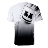 Game Fortnite DJ Marshmello Casual Sports T-Shirts Unisex for Adults & Kids