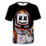 Game Fortnite DJ Marshmello Casual Sports T-Shirts Unisex for Adults & Kids