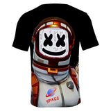 Game Fortnite DJ Marshmello Casual Sports T-Shirts Unisex for Adults & Kids