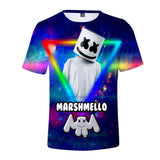 Game Fortnite DJ Marshmello Casual Sports T-Shirts Unisex for Adults & Kids