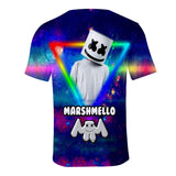 Game Fortnite DJ Marshmello Casual Sports T-Shirts Unisex for Adults & Kids