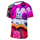 Game Fortnite DJ Marshmello Casual Sports T-Shirts Unisex for Adults & Kids