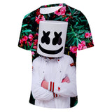 Game Fortnite DJ Marshmello Casual Sports T-Shirts Unisex for Adults & Kids
