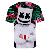 Game Fortnite DJ Marshmello Casual Sports T-Shirts Unisex for Adults & Kids