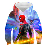 Marvel Spider-man Hoodie 3D All Over Print Pullover Hoody Sweatshirt