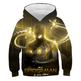 Spider-man Hoodie 3D All Over Print Pullover Hoody Sweatshirt