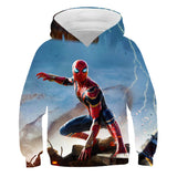 Spider-man Hoodie 3D All Over Print Pullover Hoody Sweatshirt
