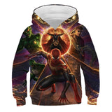 Spider-man Hoodie 3D All Over Print Pullover Hoody Sweatshirt