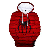 Marvel Spider-man Hoodie 3D All Over Print Pullover Hoody Sweatshirt