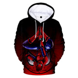 Marvel Spiderman Hoodie 3D All Over Print Pullover Hoody Sweatshirt