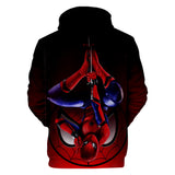Marvel Spiderman Hoodie 3D All Over Print Pullover Hoody Sweatshirt
