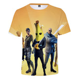 Hot Game Fortnite 3D Printed Casual Sports T-Shirts Summer Top for Adult Kids