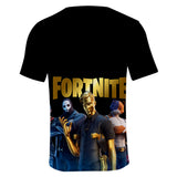 Hot Game Fortnite 3D Printed Casual Sports T-Shirts Summer Top for Adult Kids