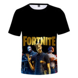 Hot Game Fortnite 3D Printed Casual Sports T-Shirts Summer Top for Adult Kids