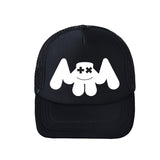 DJ Mashmello Print Hat Adjustable Snapback Mesh Baseball Cap