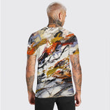 3D Graphic Prints Illusion Colorful Design Men's T-Shirt Short Sleeve Tops