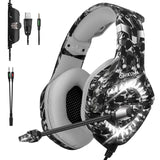 ONIKUMA K1Pro Camouflage Gaming Headset for PC Xbox Tablet PS4