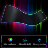 RGB LED Light Gaming Mouse Pad Large Computer Keyboard Mat