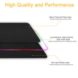 RGB LED Light Gaming Mouse Pad Large Computer Keyboard Mat