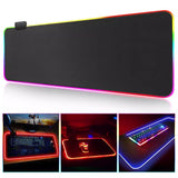 RGB LED Light Gaming Mouse Pad Large Computer Keyboard Mat