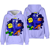 Rainbow Friends 3D Graphic Casual Hoodie - Unisex for Kids and Adults