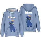 Rainbow Friends 3D Graphic Casual Hoodie - Unisex for Kids and Adults