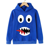 Unisex Rainbow Friends Smile Pullover Cotton Casual Hoodie