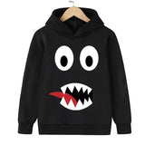 Unisex Rainbow Friends Smile Pullover Cotton Casual Hoodie