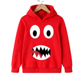 Unisex Rainbow Friends Smile Pullover Cotton Casual Hoodie