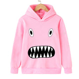 Unisex Rainbow Friends Smile Pullover Cotton Casual Hoodie