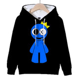 Rainbow Friends 3D Graphic Casual Hoodie - Unisex for Kids and Adults