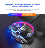 Rechargeable Wireless Gaming Mouse 2.4GHz 1600DPI Silent Optical Mice