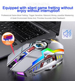 Rechargeable Wireless Gaming Mouse 2.4GHz 1600DPI Silent Optical Mice