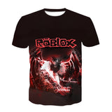 Game Roblox T-shirts Sports Summer Top Tees Unisex for Kids & Adults