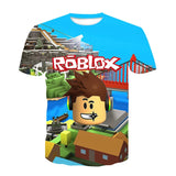Game Roblox T-shirts Sports Summer Top Tees Unisex for Kids & Adults
