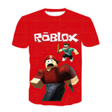 Game Roblox T-shirts Sports Summer Top Tees Unisex for Kids & Adults