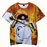 Game Roblox T-shirts Sports Summer Top Tees Unisex for Kids & Adults