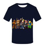 Game Roblox T-shirts Sports Summer Top Tees Unisex for Kids & Adults